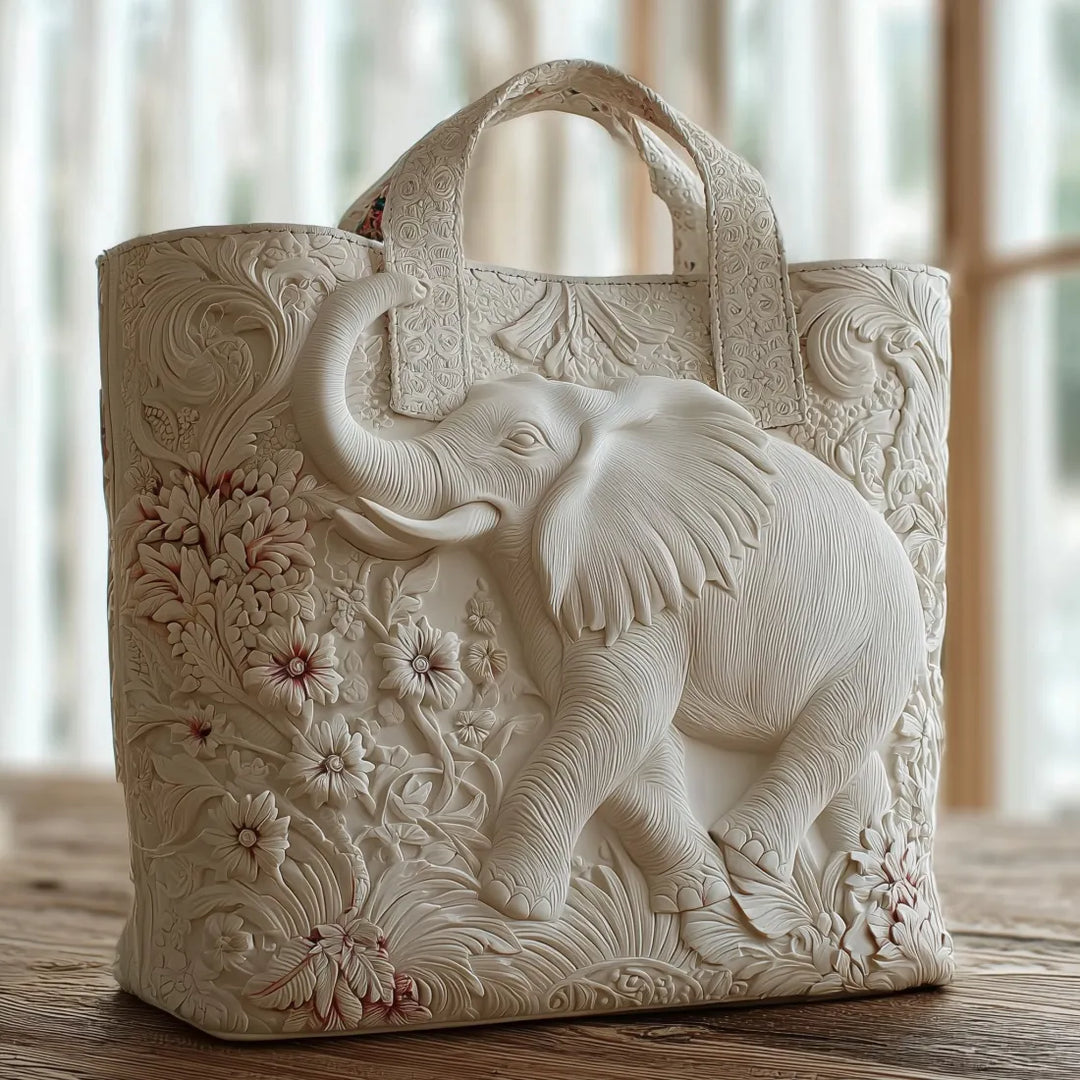 Elephant Design Handmade Bag