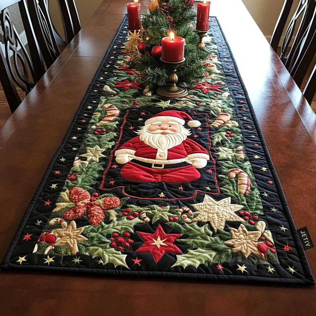 Arctic Shine Quilted Tablecloth