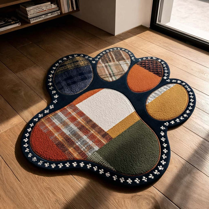Wendy - Custom Foot-Shaped Abstract Decorative Area Rug