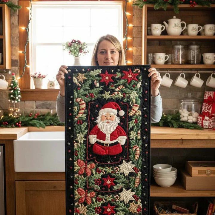 Arctic Shine Quilted Tablecloth