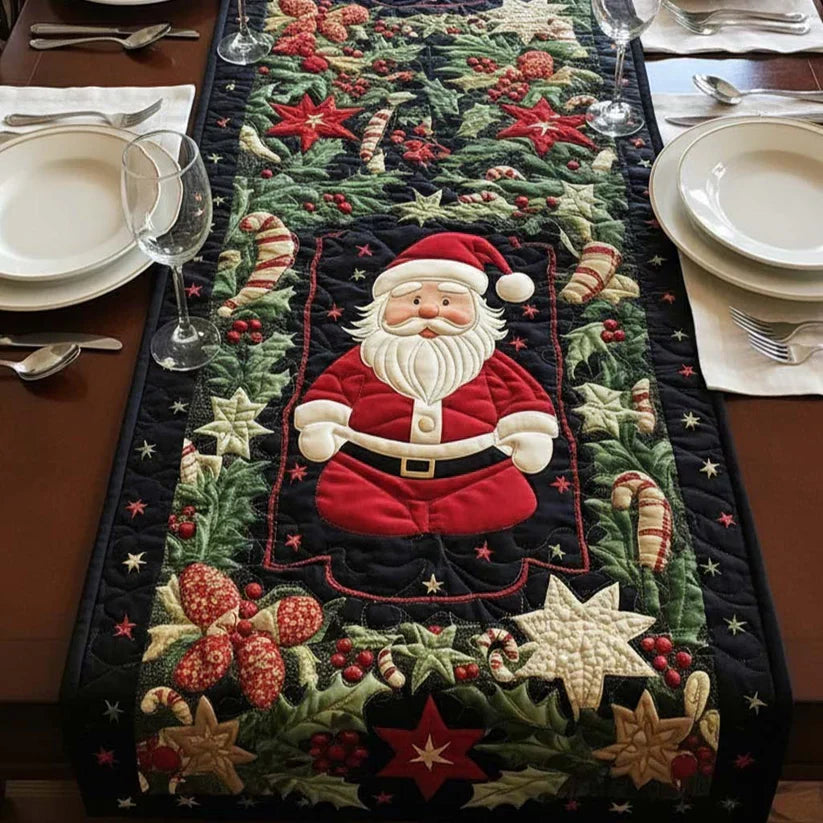 Arctic Shine Quilted Tablecloth