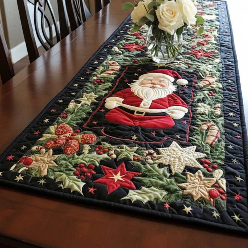 Arctic Shine Quilted Tablecloth