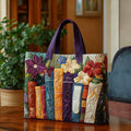 Quilted Bag for Book Lovers