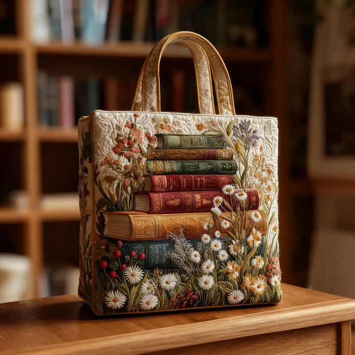 Floral Pattern Handmade Matelassé Bag
