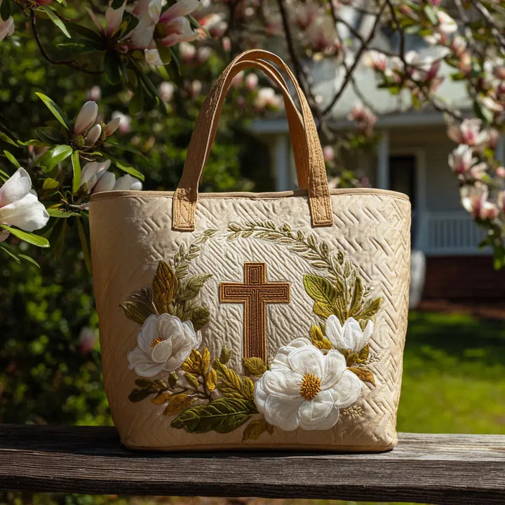 Artisan Crafted Holy Cross Bag