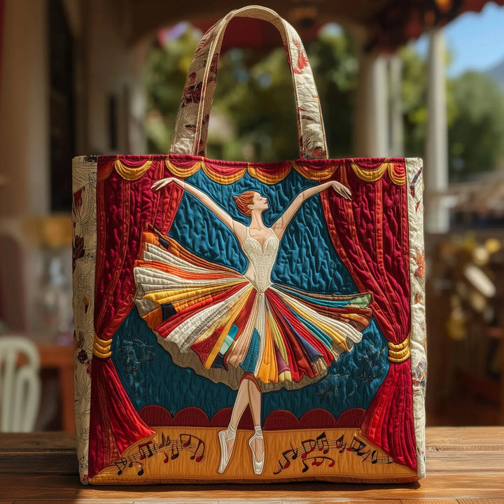 Elegant Ballerina Tote Bag - Spacious and Stylish