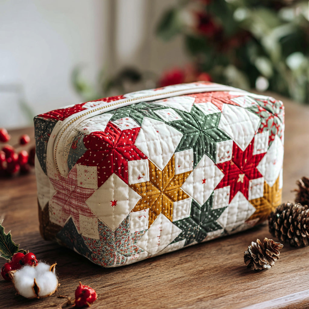 Meike - Country Star Quilted Toiletry Bag