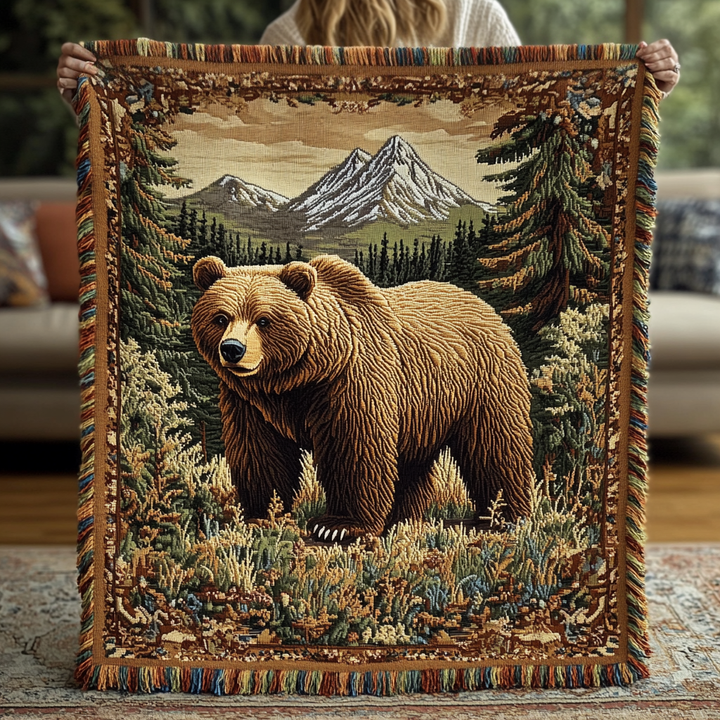 Mila - Adorable Bear Quilted Blanket