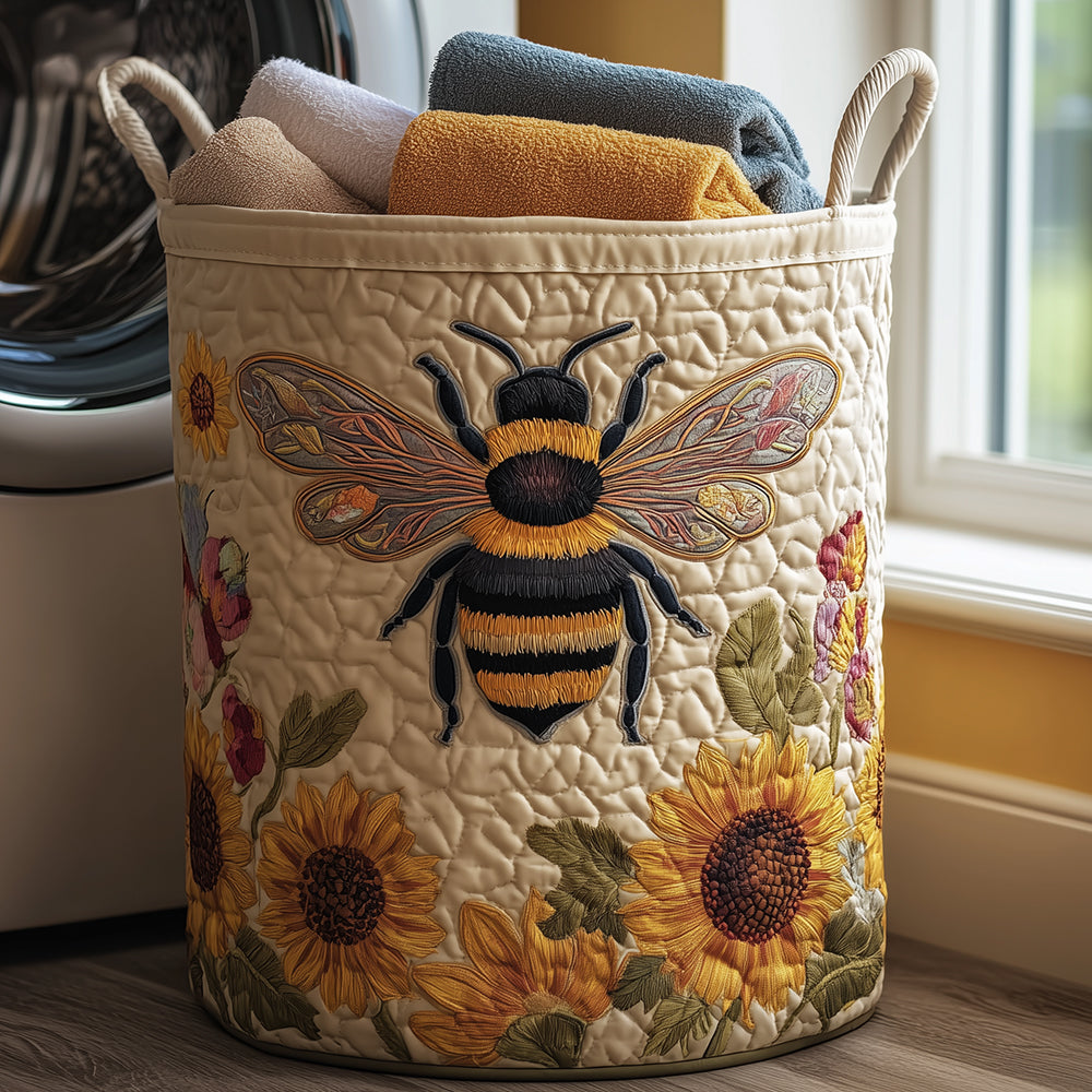 Cozy Buddy Upholstered Laundry Basket
