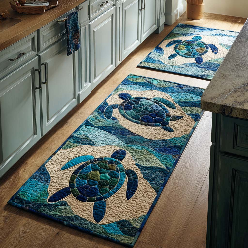 Lotte - Refined Shells Kitchen Mat