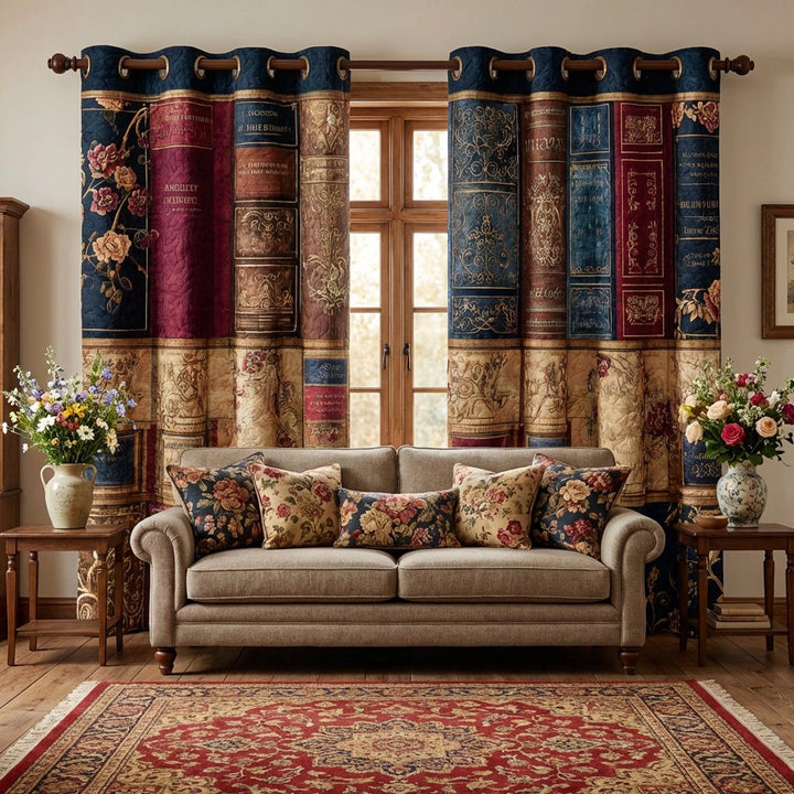 Willemijn - Boekenhaven Padded Curtains