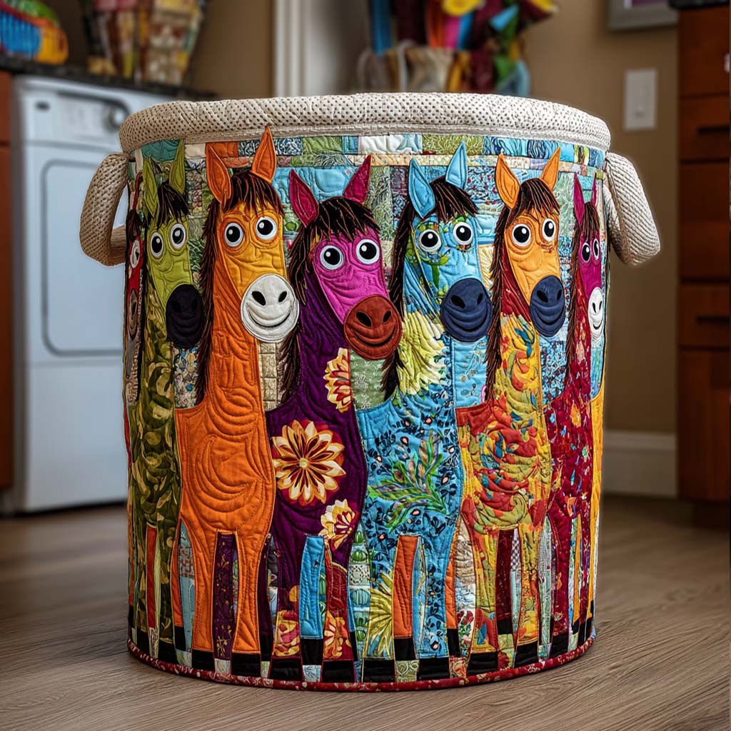 Radiant Shepherd Padded Laundry Basket