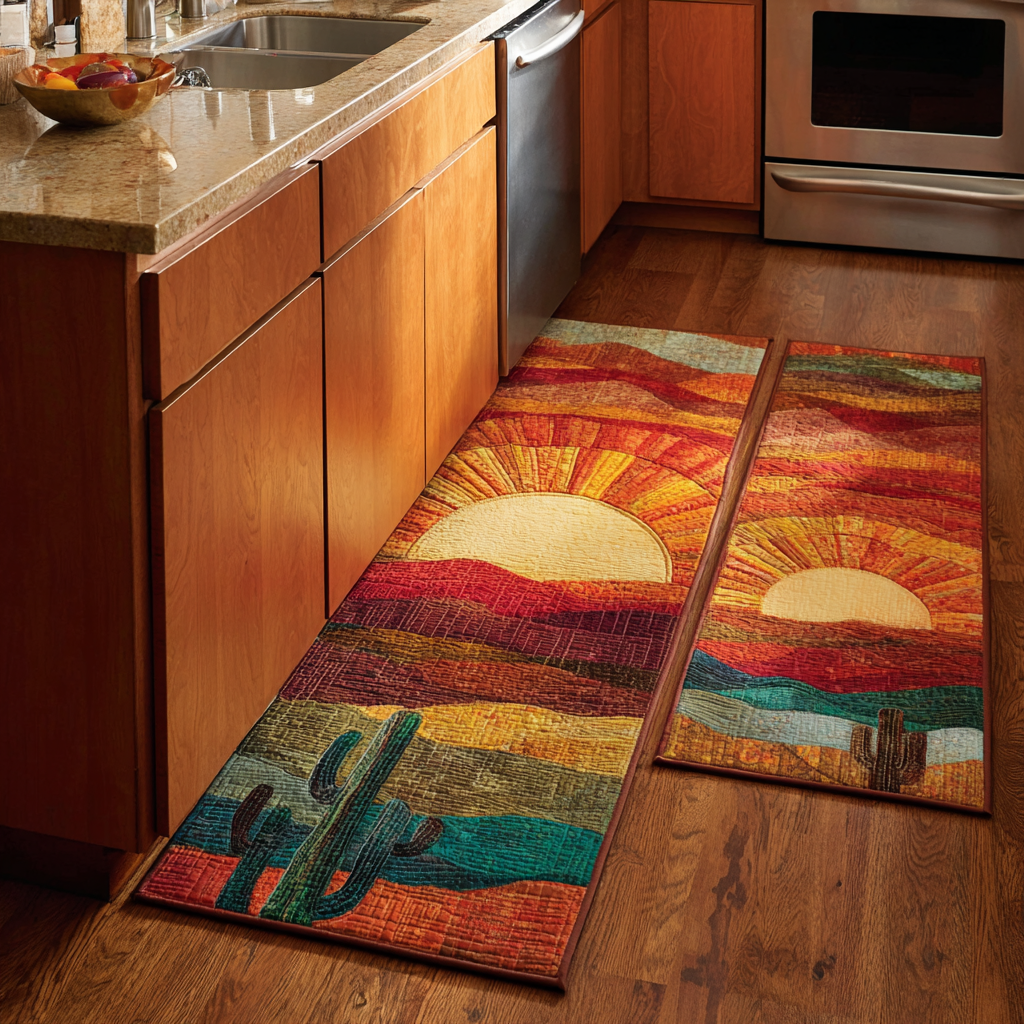 Anna - Chic Desert-Inspired Kitchen Mat