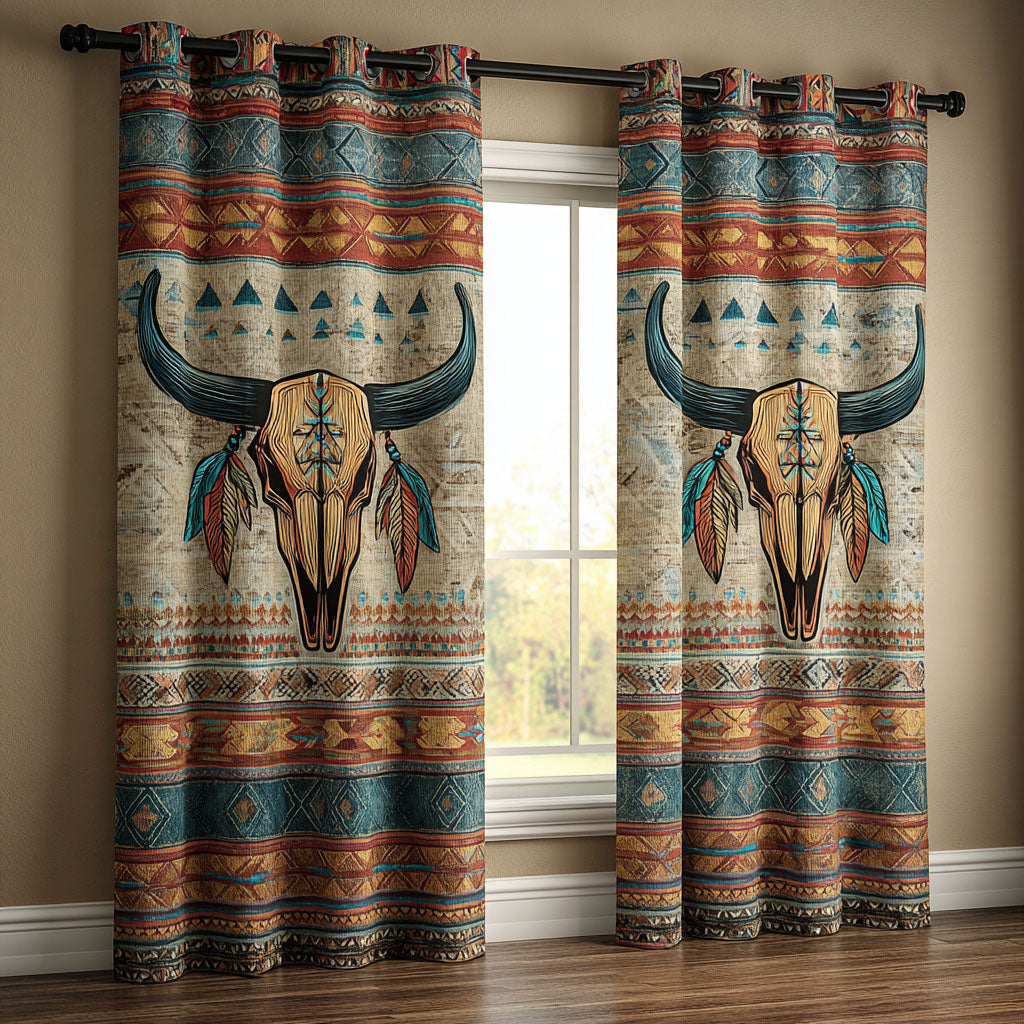 Sanne - Canyon Light Quilted Curtains