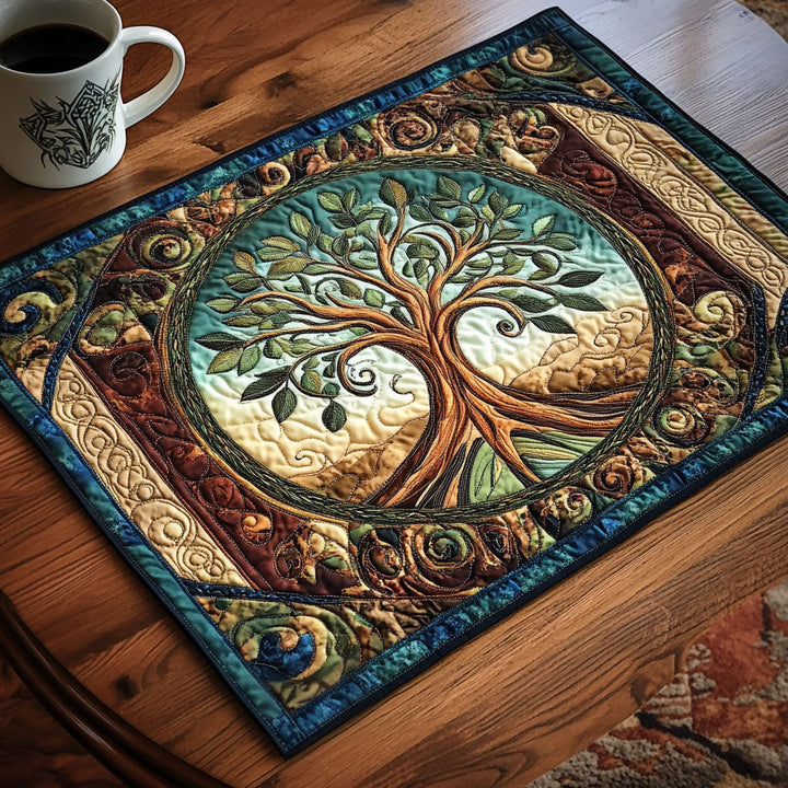 Lotte - Celtic Tree of Life Quilted Placemat