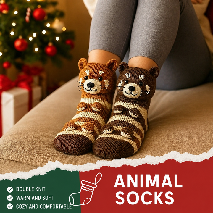 Georgia - Animal Print Socks