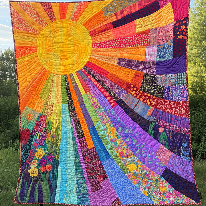 Silke - Sun Radiance Quilted Blanket