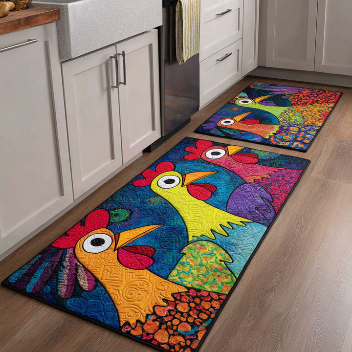 Geertruida - Decorative Chicken Kitchen Mat