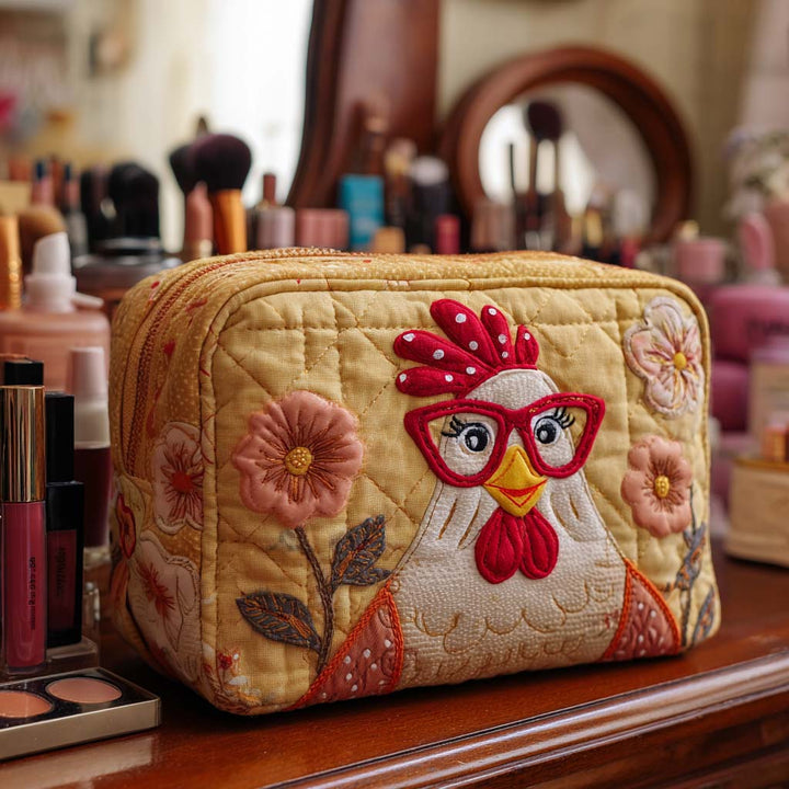 Ubel - Radiant Chicken Quilted Toiletry Bag