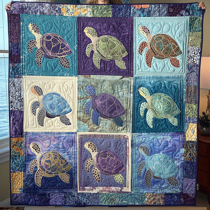 Nienke - Coastal Bliss Quilted Blanket