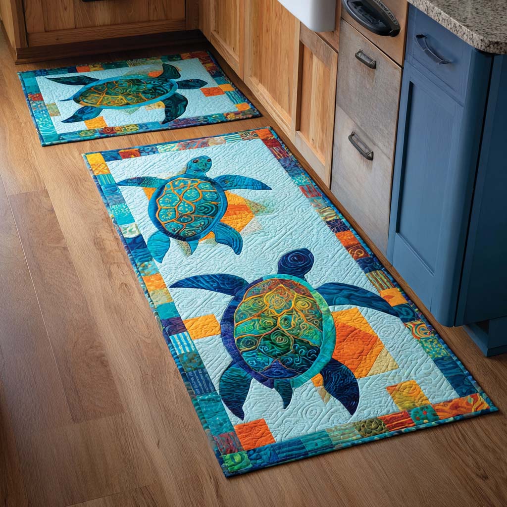 Chantal - Coastal Atmosphere Relaxing Kitchen Mat