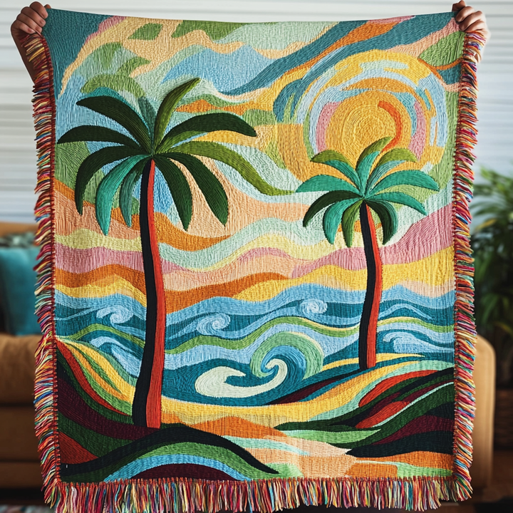 Lisa - Coastal Retreat Quilted Blanket