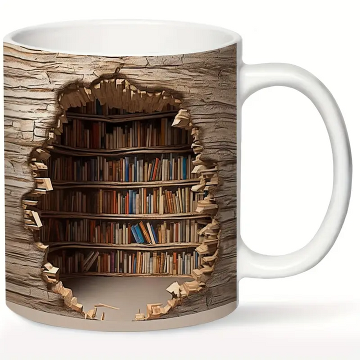 Magical Heat-Activated Library Mug