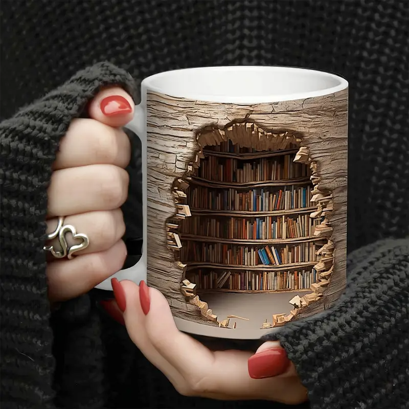 Magical Heat-Activated Library Mug