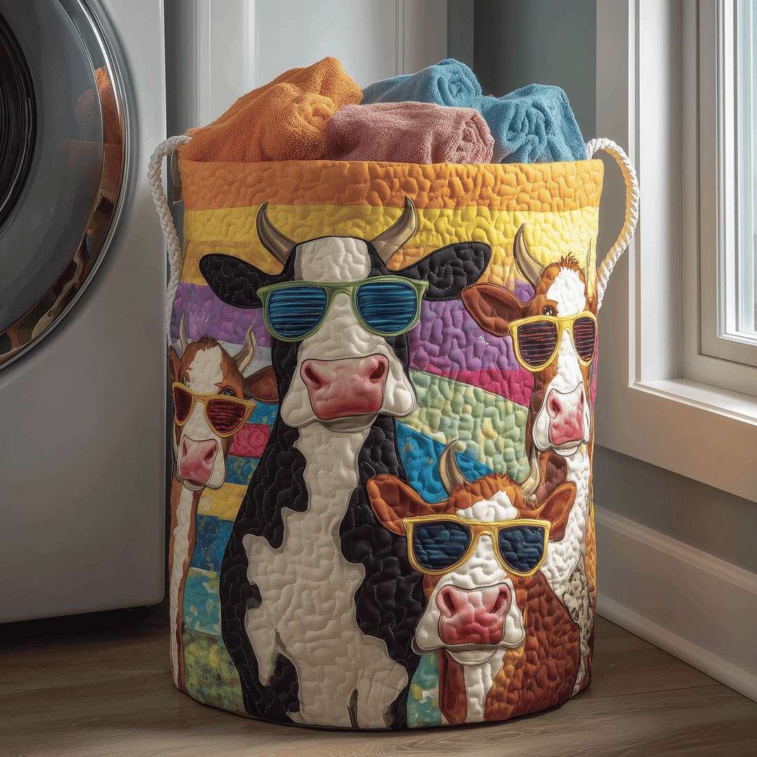 Relaxed Mind Upholstered Laundry Basket