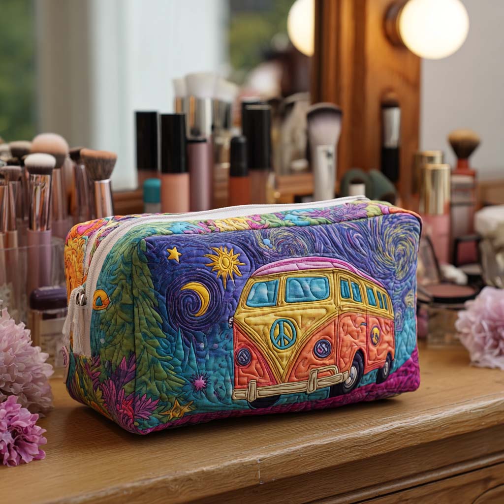 Cornelia - Cosmic Travel Quilted Toiletry Bag