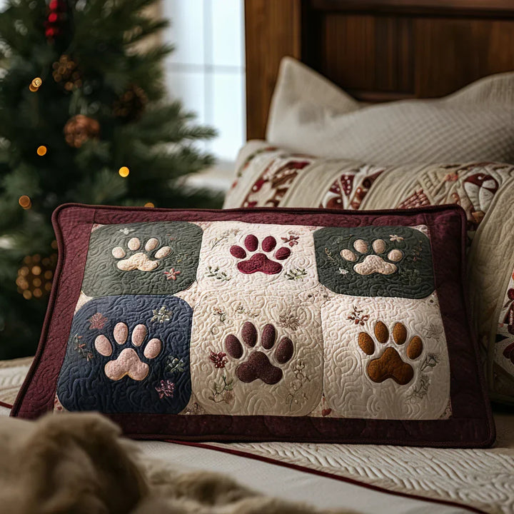 Cozy Quilted Cushion Cover - Perfect for Tiny Toes