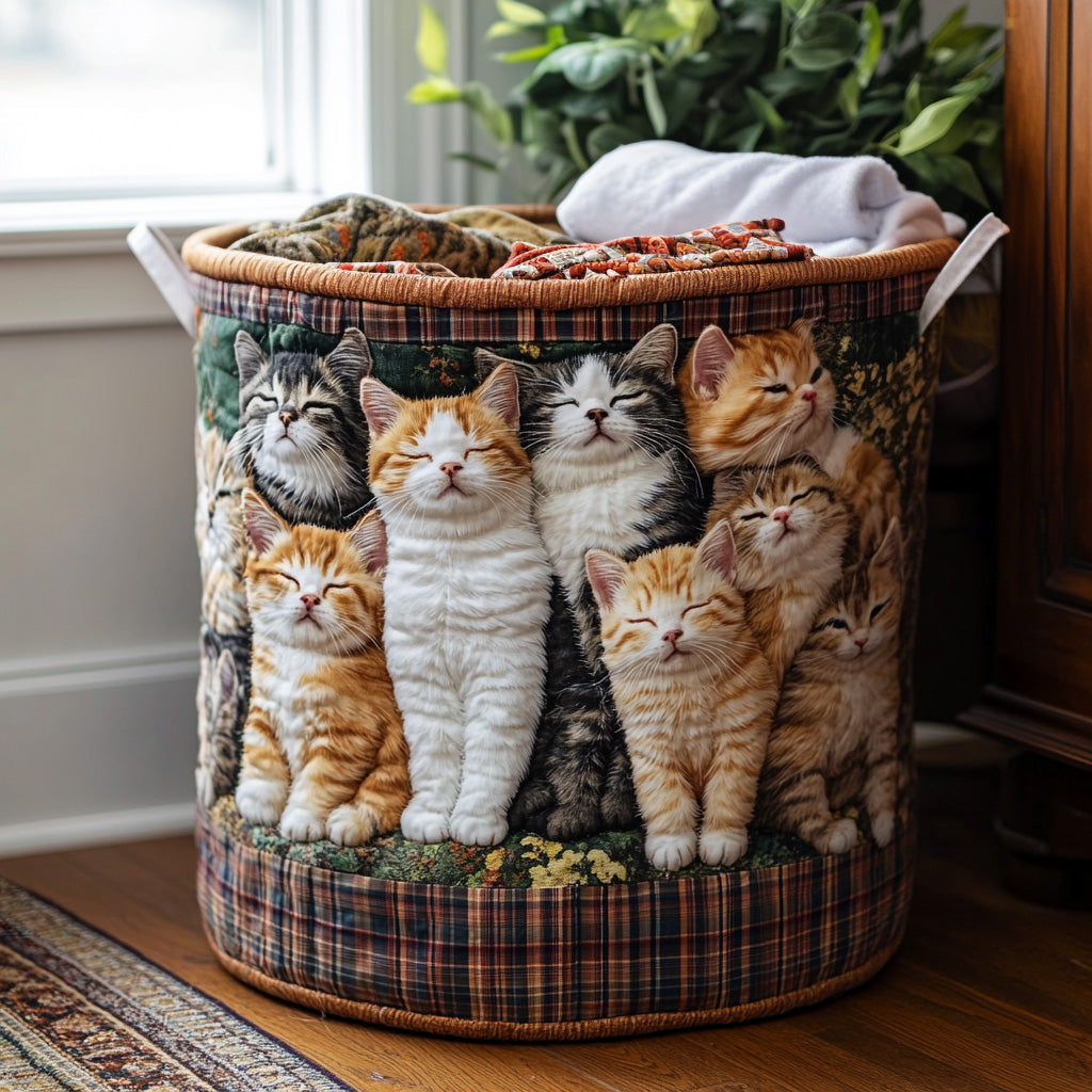 Soft Cocoon Fabric Laundry Hamper