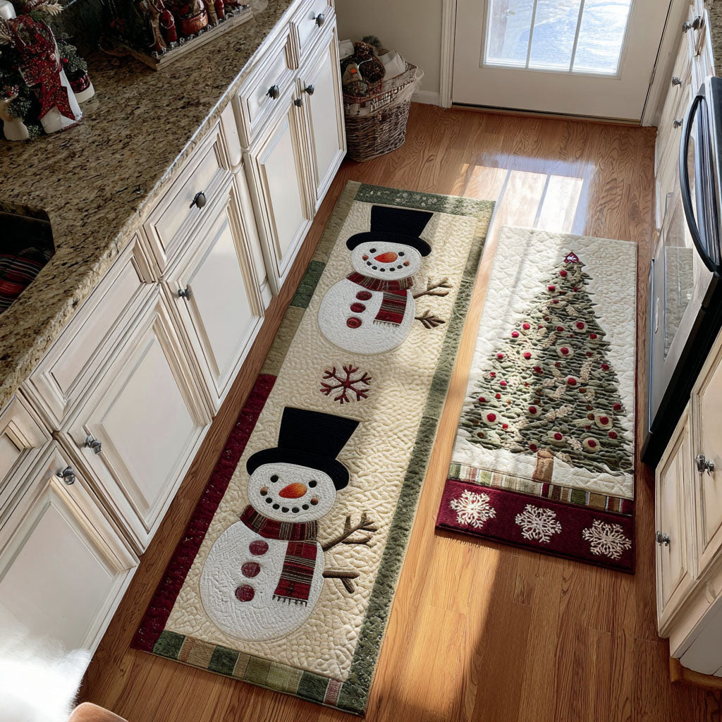 Roos - Winter Kitchen Mat with Cozy Chalet Vibes