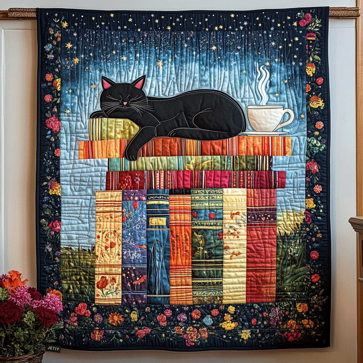 Tessa - Cozy Quilted Cat Cuddle Blanket