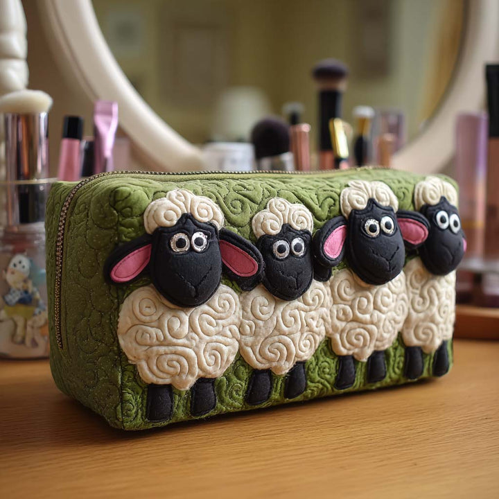 Geertruida - Soft Sheep Quilted Toiletry Bag