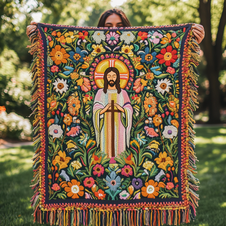 Wendy - Divine Bloom Quilted Blanket