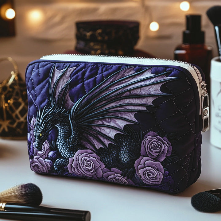 Willemke - Elegant Floral Quilted Toiletry Bag