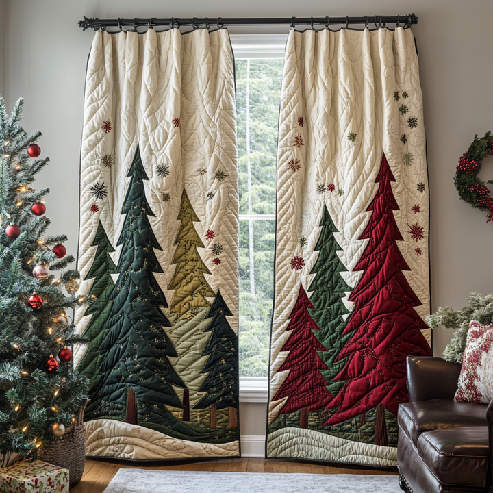 Marjolein - Evergreen Lane Padded Curtains