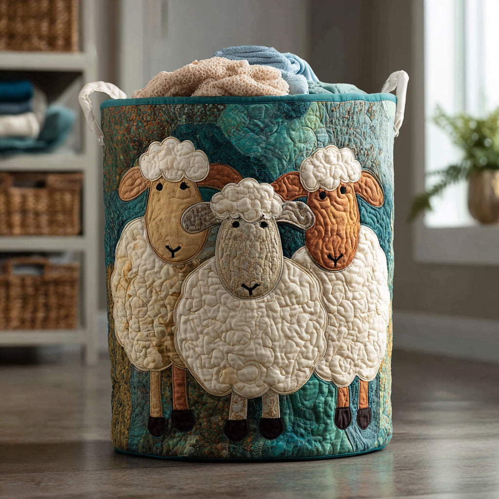 Plush Parade Padded Laundry Basket