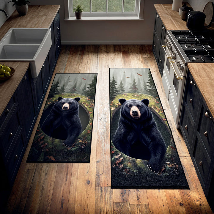 Marloes - Forest Shadow Kitchen Mat