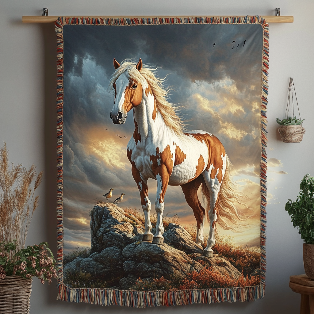 Puck - Free Rider Quilted Blanket