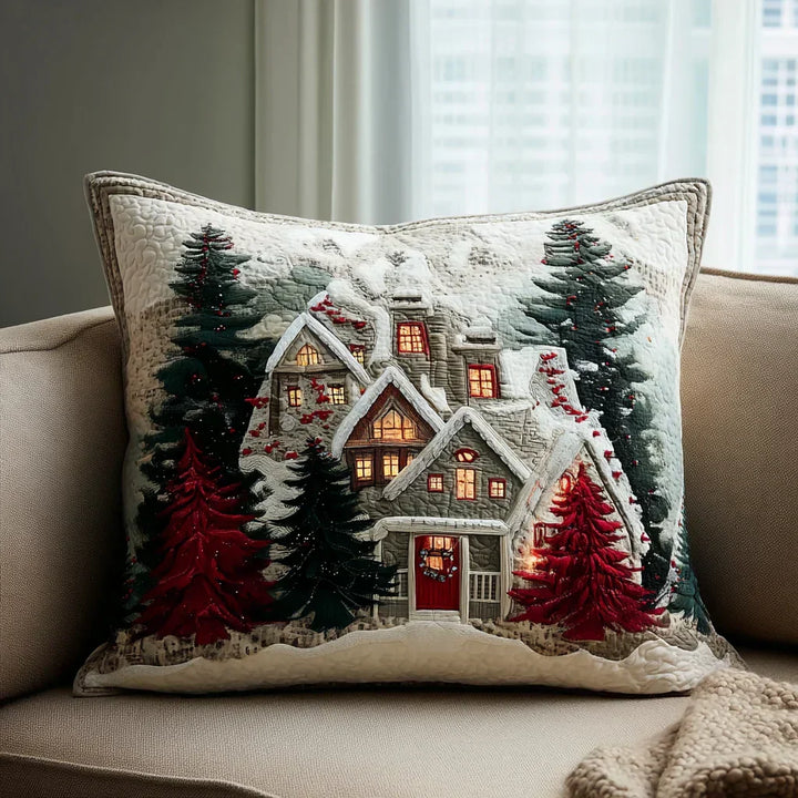 Frozen Night Dressed Cushion Cover