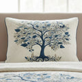 Padded Cushion Cover - Serenity Blue