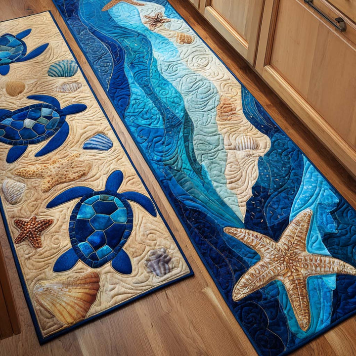 Renske - Plush Swimmer Kitchen Mat