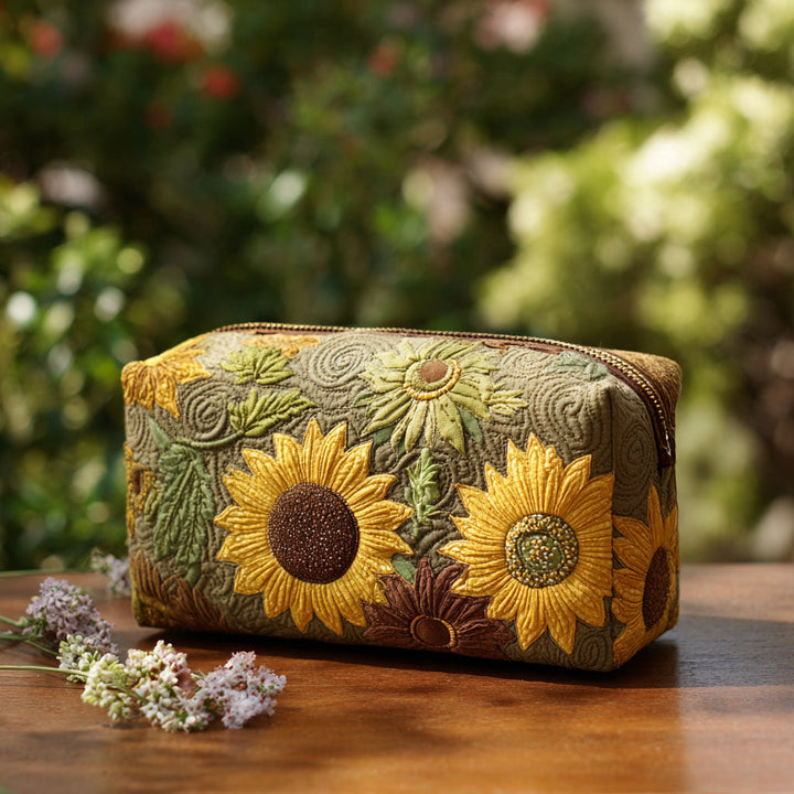 Geertje - Golden Field Quilted Toiletry Bag