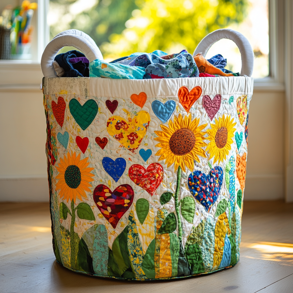 Cozy Padded Laundry Basket - Nature's Embrace