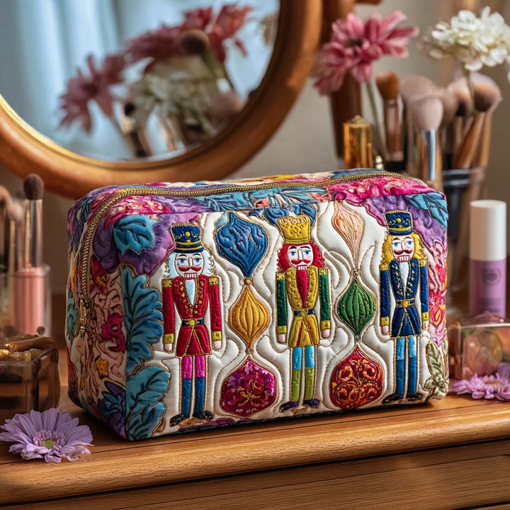 Sandra - Christmas Soldier Quilted Toiletry Bag