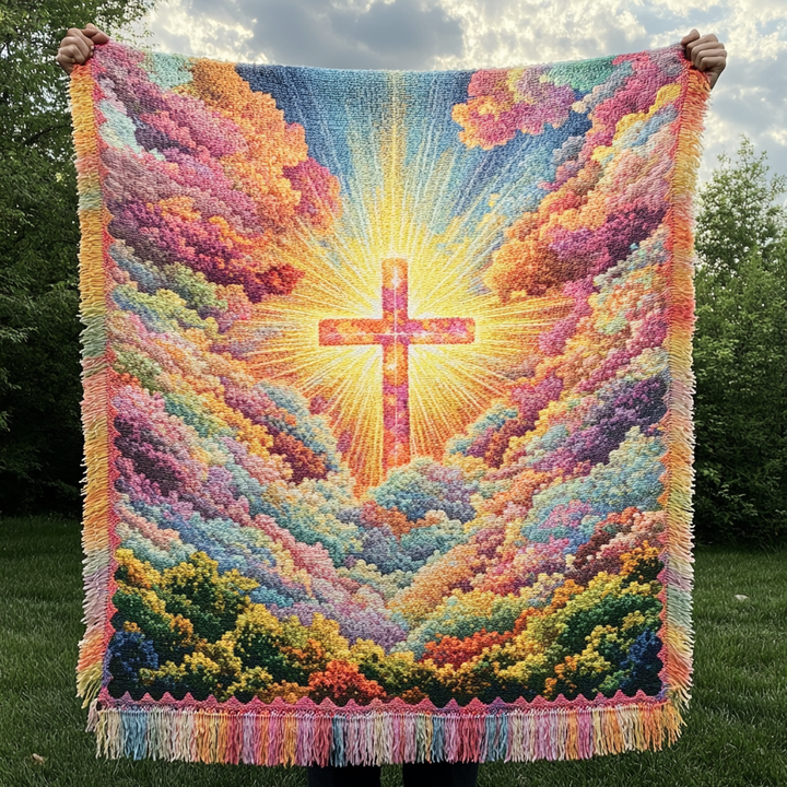 Suze - Holy Radiance Quilted Blanket