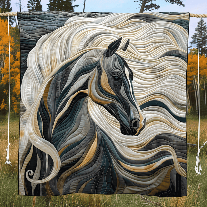 Monique - Graceful Quilted Horse Blanket