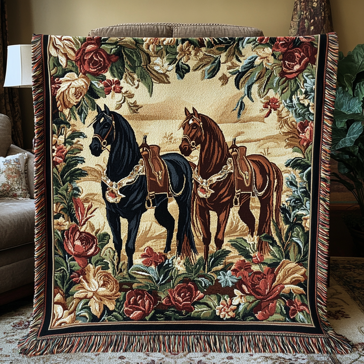 Iris - Quilted Blanket for Horse Sanctuary